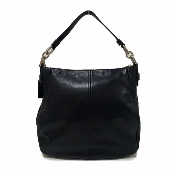 Coach 17816 Chelsea Black Leather Ashlynn Hobo Bag